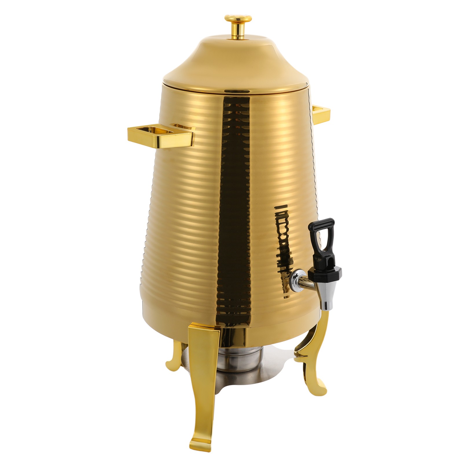 13L Beverage Dispenser Hot Drink Dispensing Container with Stand Stainless Steel