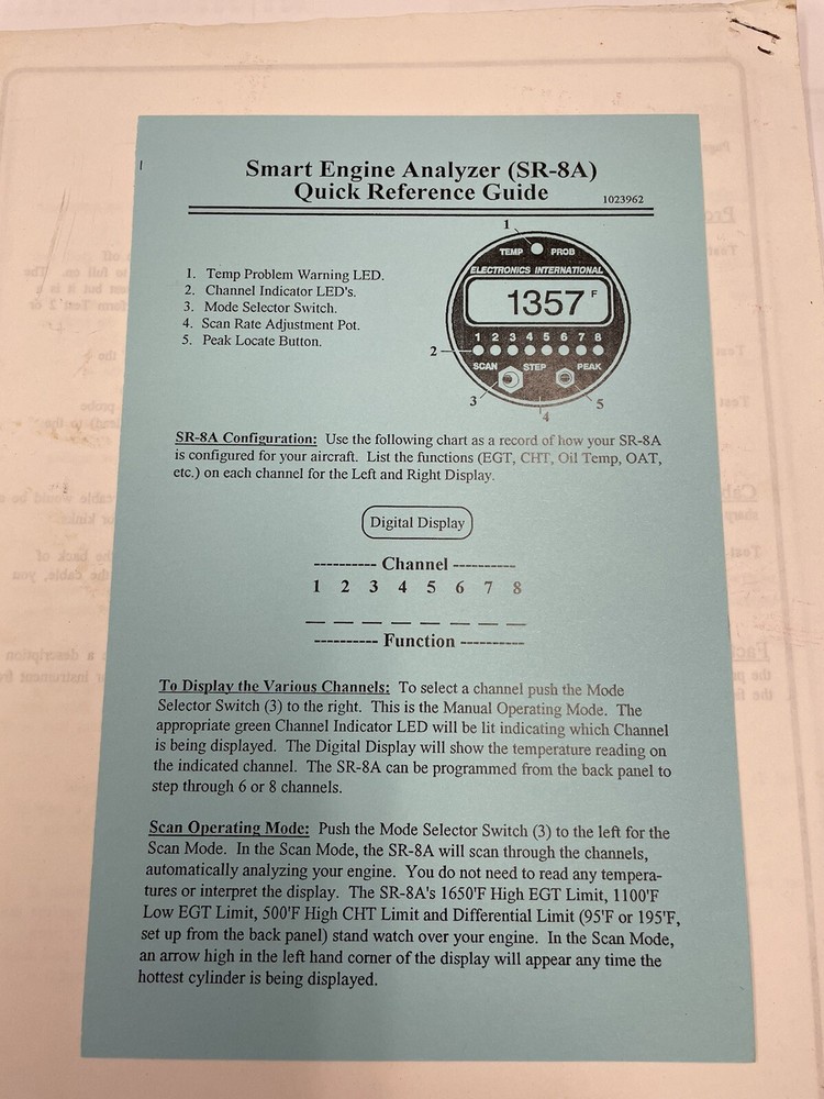 Pilots Manual For Diagnosing Engine Problems-For Max Performance Safety #092801