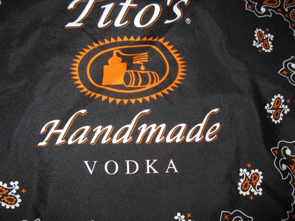 Tito's Vodka Handkerchief preowned