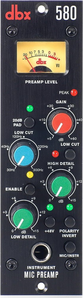 dbx 580 500 Series Microphone Preamp