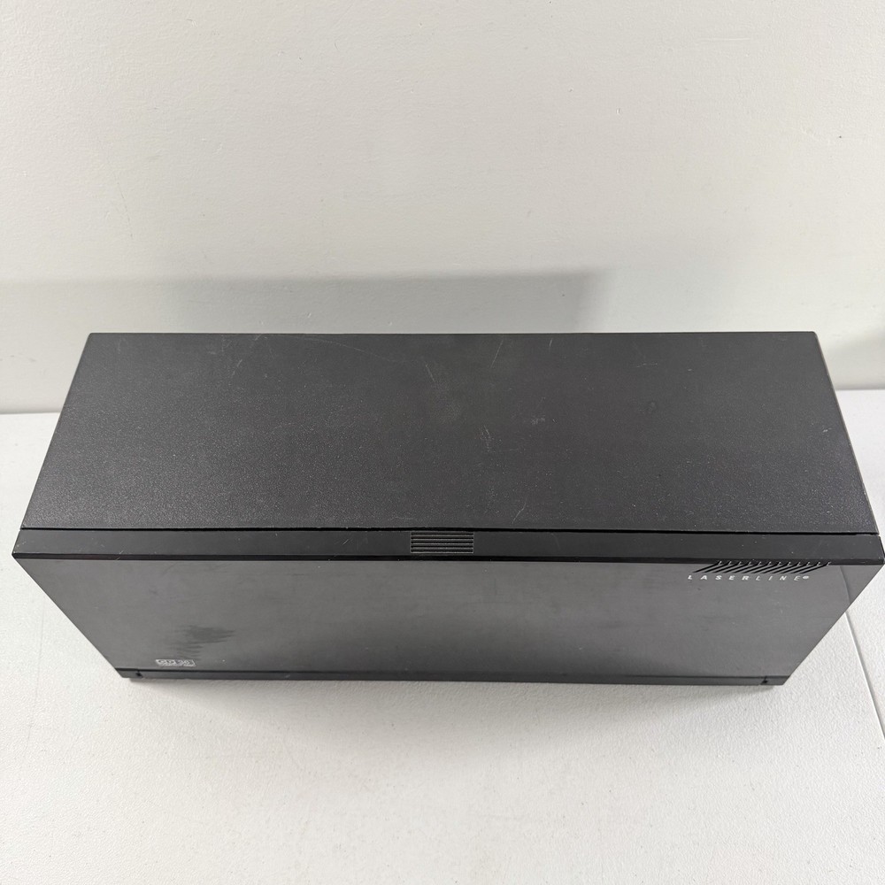 Laserline CD Storage 36 Compact Disc Case Holder Wall Mountable W/Drop Down Door