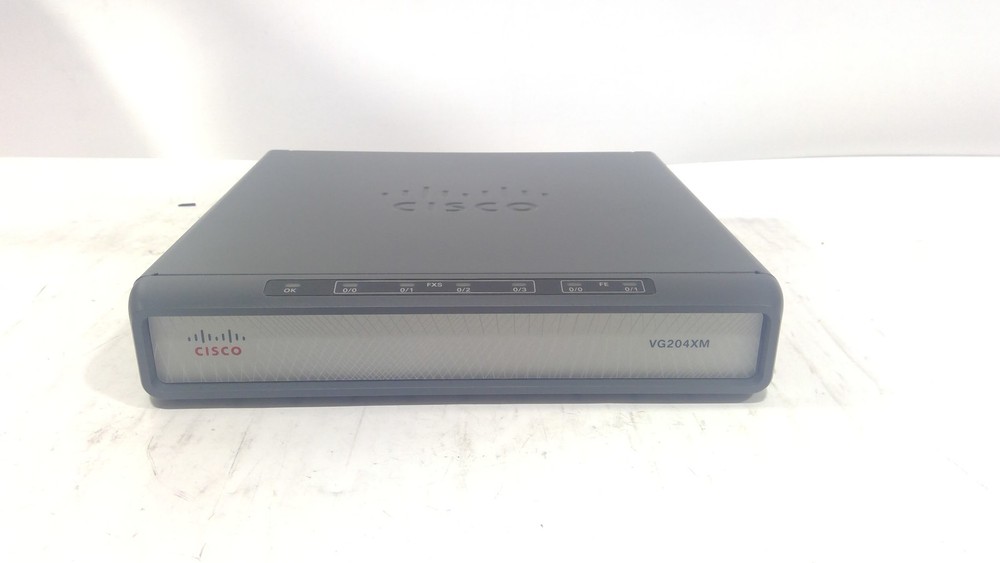 Cisco VG204XM Analog Voice Gateway w/Accessories