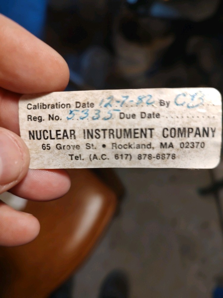 Victoreen Output Meter