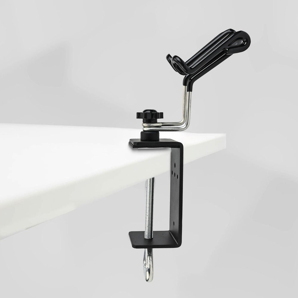 Innovative Airbrush Bracket Tool Featuring a Dedicated Side Storage Space