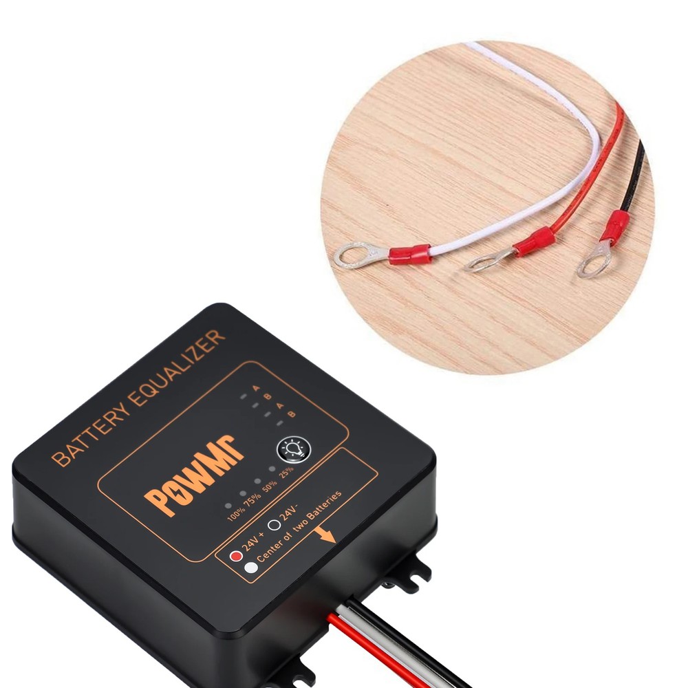 48V Battery Equalizer Voltage Balancer for Lead Acid Lithium Batterries Parallel
