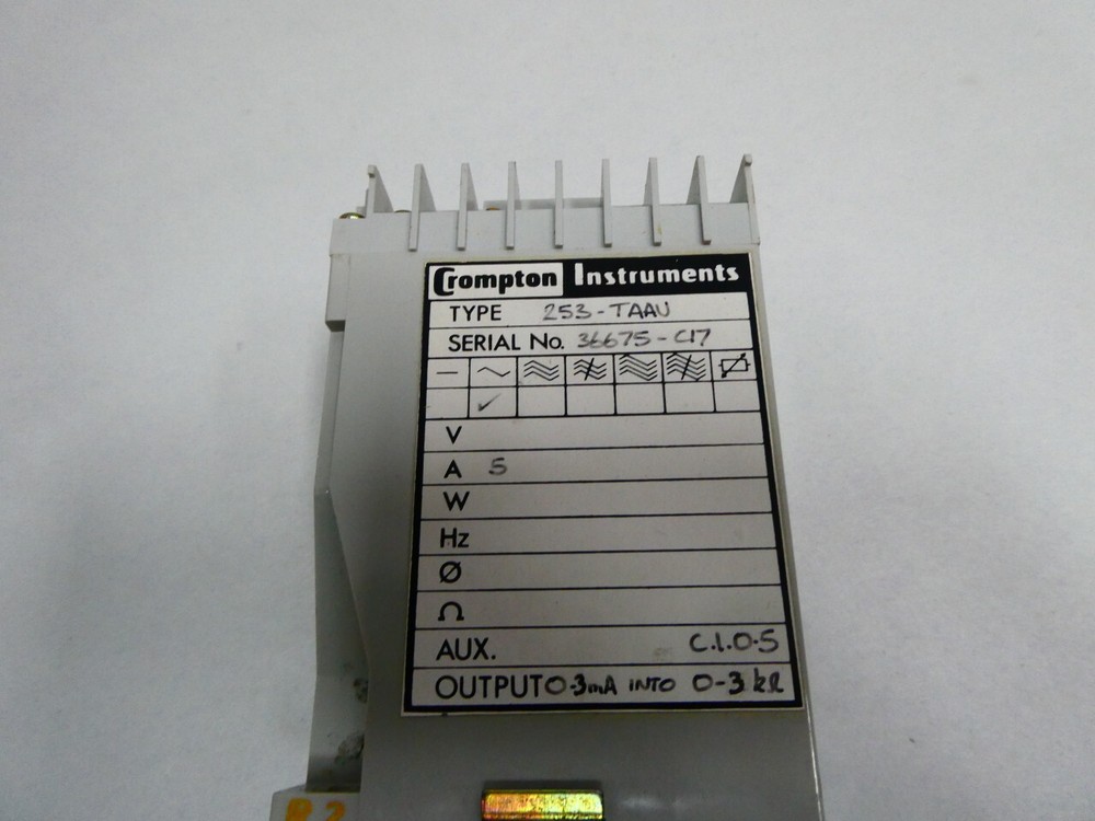 Crompton 253-TAAU Paladin Ac Current Transducer