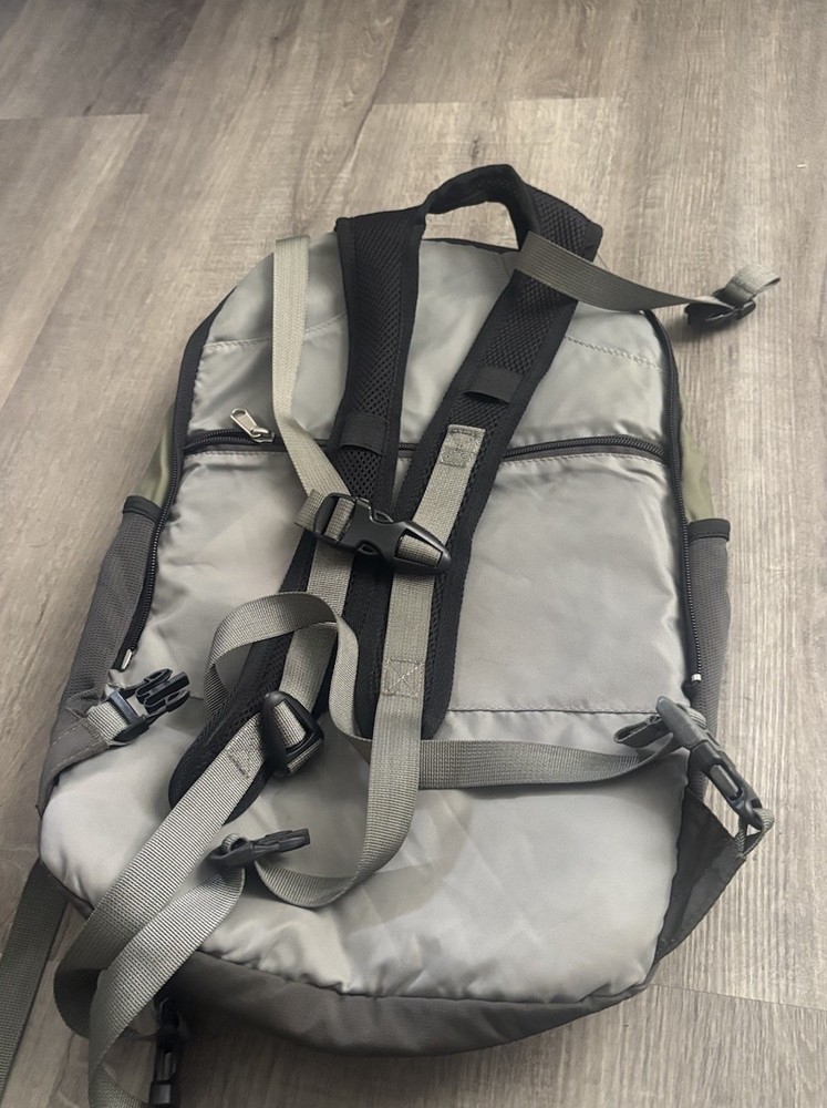 REI Lightweight Hiking Backpack Green Gray