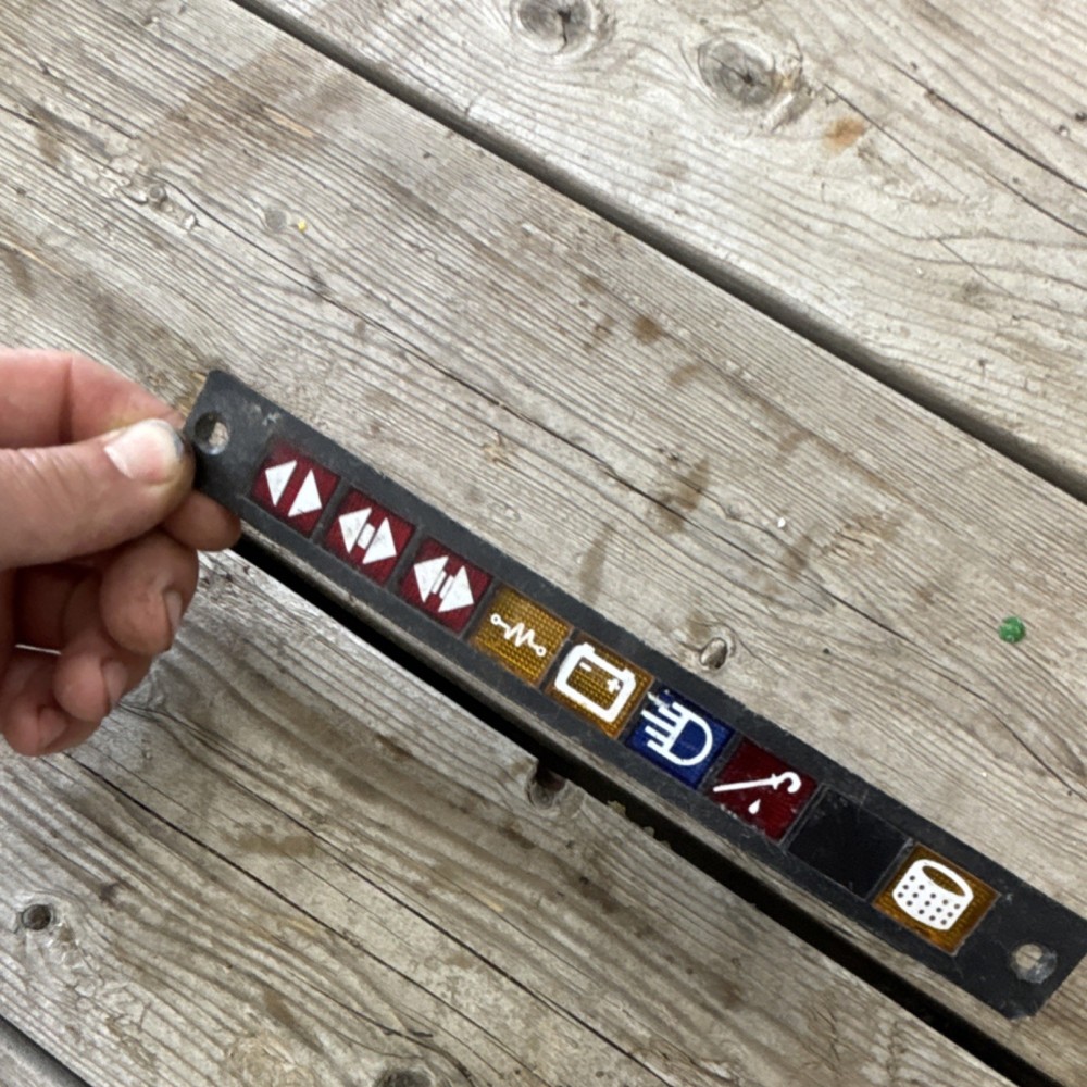Deutz tractor indicator cluster 06, 07 series