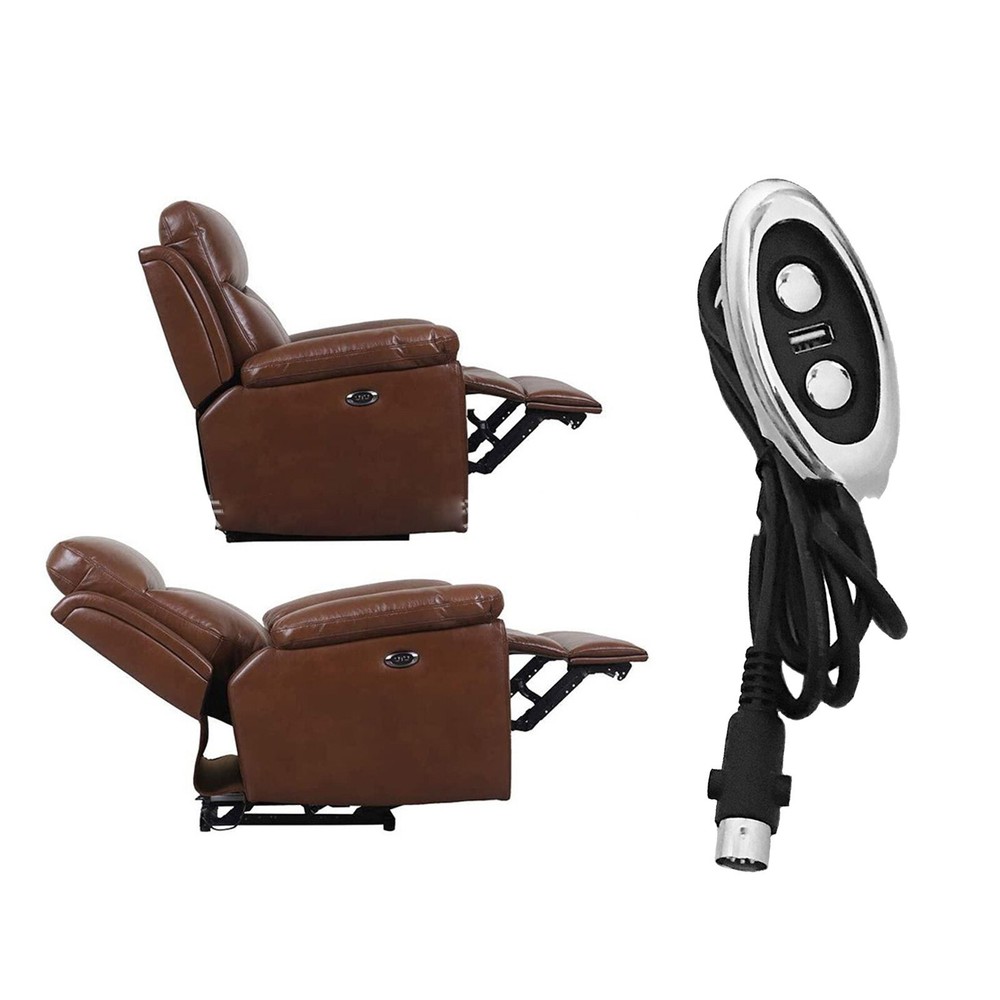 Mulin Electric Switch - MLSK14-C Button Power Recliner Switch + USB I4