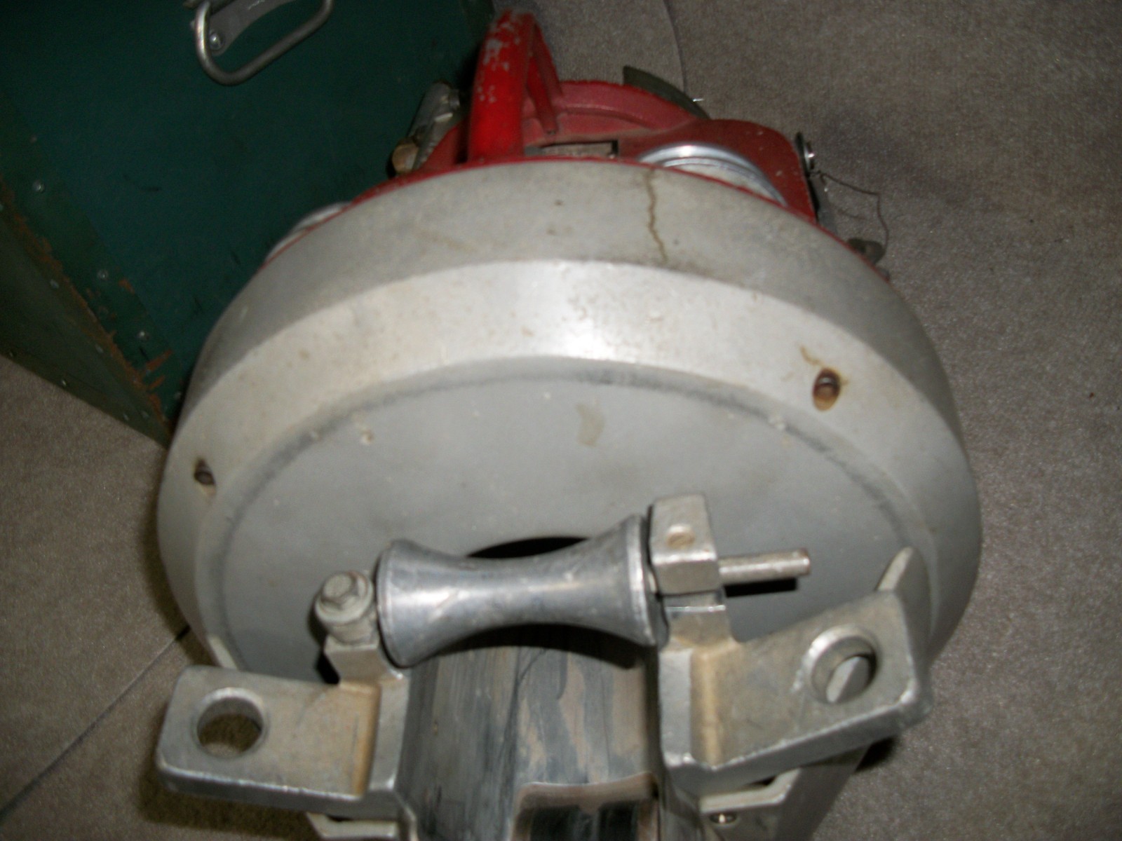 NICE CABLE SPINNING EQUIPMENT MODEL 1050 LINEMAN LASHER MACHINE WITH CASE