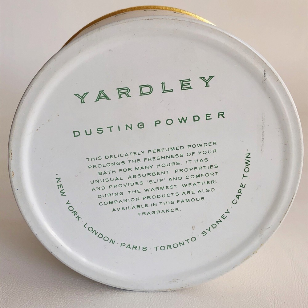 VINTAGE YARDLEY LAVENDER DUSTING POWDER 5oz NOS UNOPENED