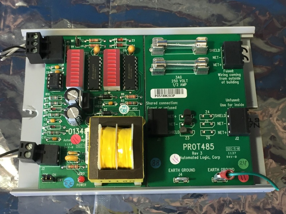 AUTOMATED LOGIC PROT485 PROTECTION BOARD