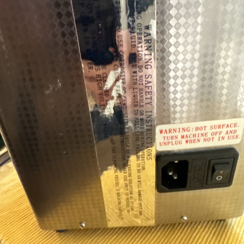 SHARPERTEK Stamina XP Ultrasonic Cleaner EXCELLENT CONDITION!