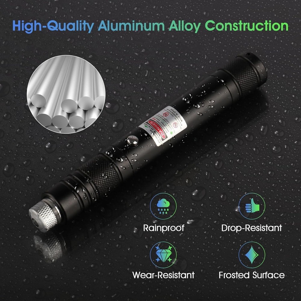 Advanced Long-Range Laser Pointer High Power - Rechargeable Green Laser Pointer
