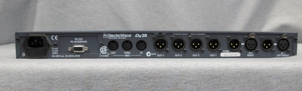Electro-Voice EV Dx38 Digital Sound System Processor