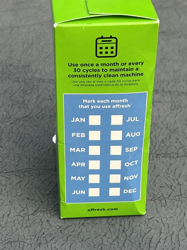 Affresh Washing Machine Cleaner Cleans Front Load and Top Load Washers Includ...