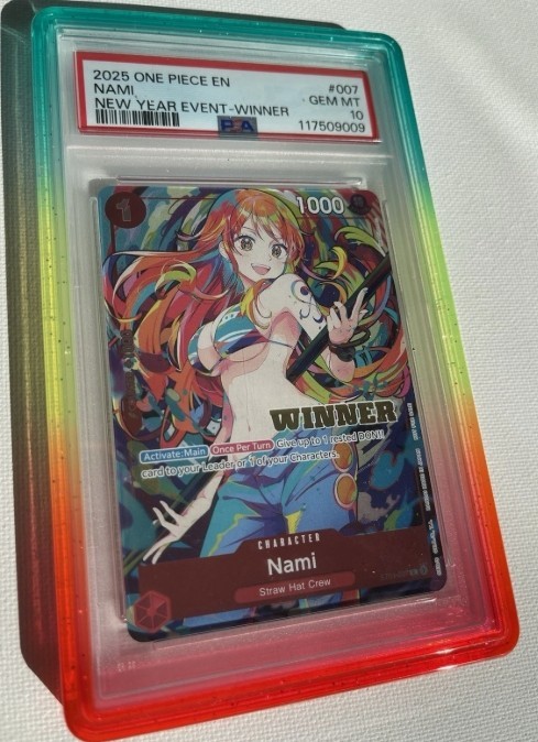 PSA / CGC Style Graded Card Case Guard Protector – Rainbow Edition Bumper