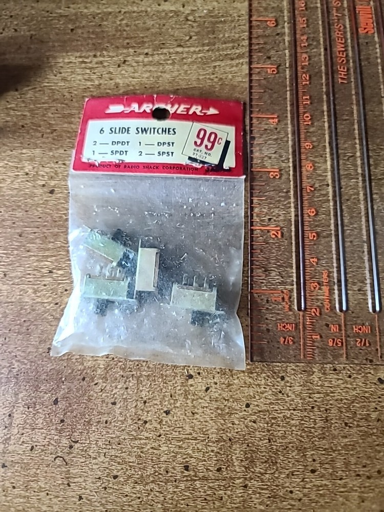 Archer 6 Slide Switches