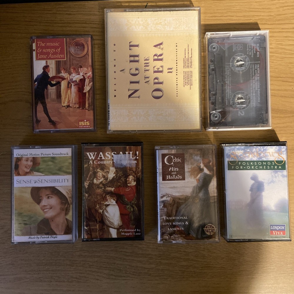 Folk & Classical Mixed Cassette Bundle x 7