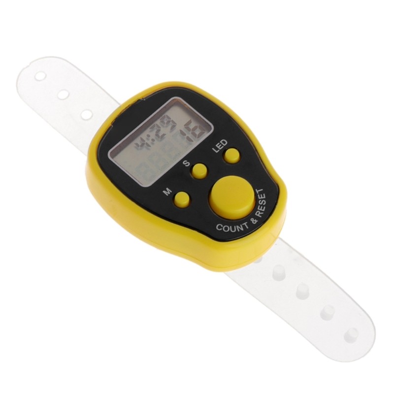 1 Pc Multifunctional Watch Function LED Recitation Counter