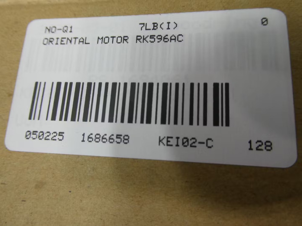 Oriental Motor RK596AC Stepping System