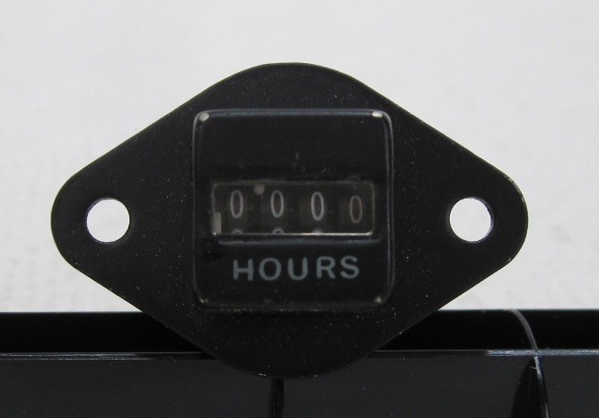 ELECTRO-DYNAMICS 16C8CK Time Totalizing Meter, Hobbs Meter, Hour Meter, 28V DC