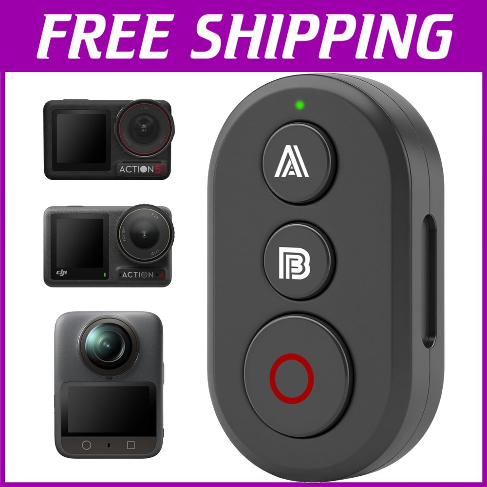 Wireless Remote Controller for DJI Osmo 360/Action 6/5 Pro/4