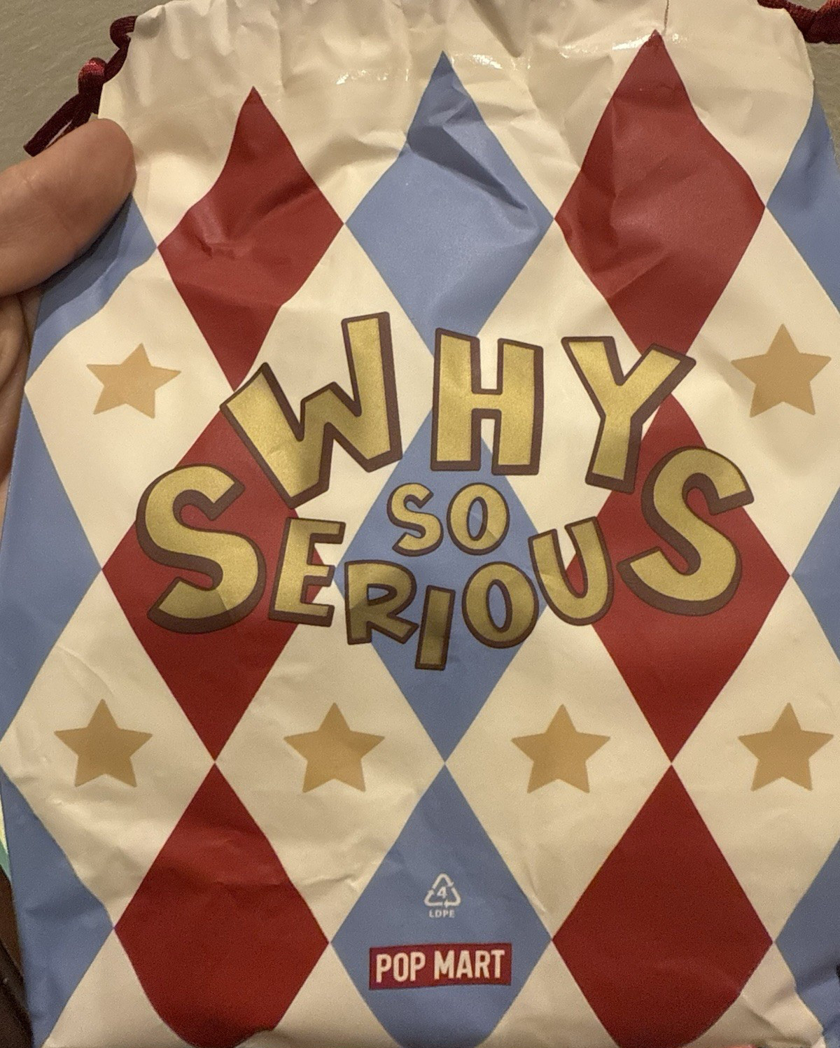 Pop Mart, Why So Serious Series Vinyl Plush Pendant (JUGGLING CLOWN)