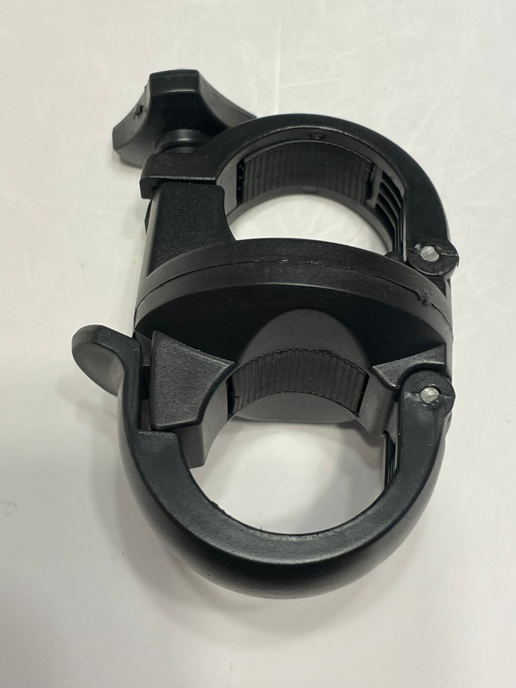 Universal Bicycle Flashlight Mounting Bracket - Black, Adjustable (1pc)