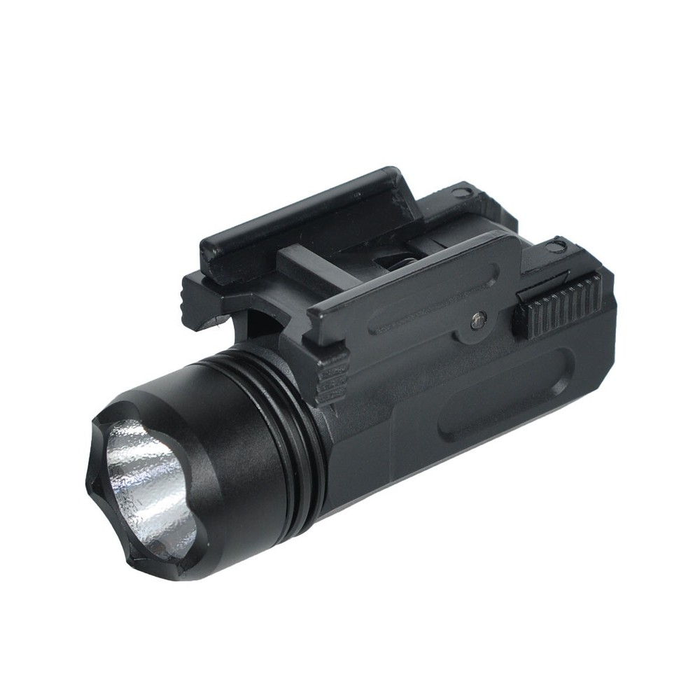Tactical Pistol Flashlight with Quick Release Quick Detach QD Mini Pistol Light