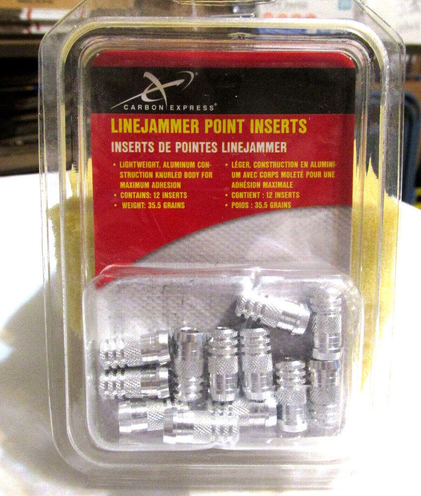 Carbon Express Linejammer Point Inserts - 35.5 grams - 12 inserts
