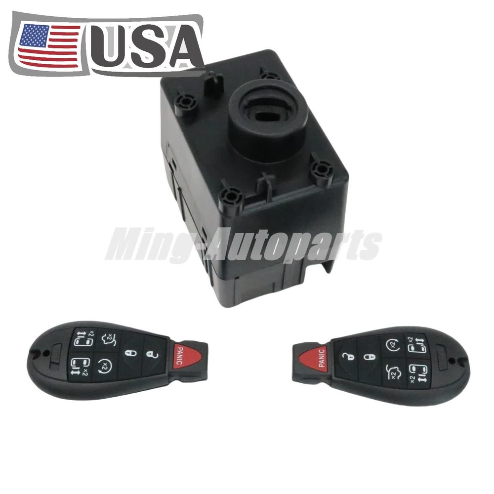 For 09-12 Dodge Ram 1500 Wireless Ignition WIN Module Node -Programmed w/Keys US