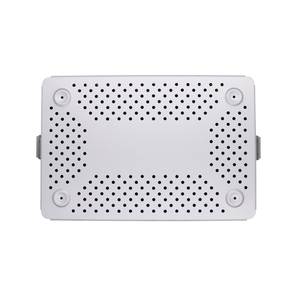 Aluminum Sterilization Box Micro Surgical Instruments Sterilization Tray case