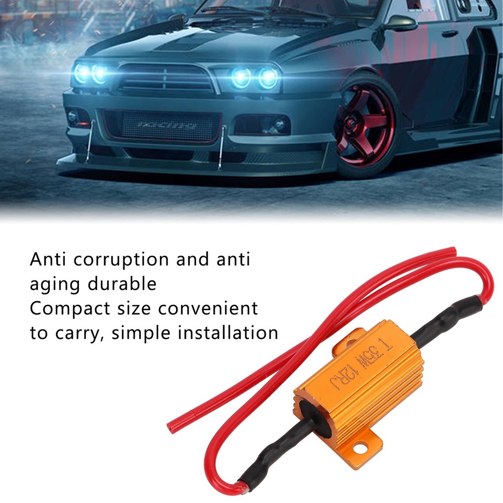 2 Sets LED Load Resistor Kit Efficient Error Solution For LED Lights Popular