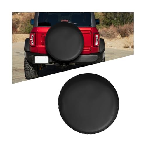 Car Spare Tire Cover, 15Inch Dustproof Waterproof Vehicle Spare 15Inch No Flag