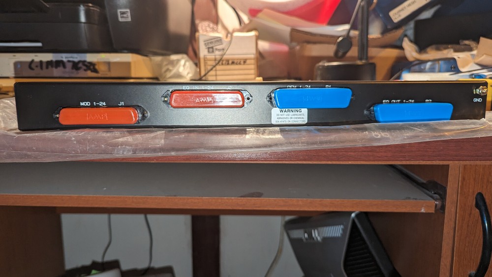 (1) ADC JKF-ZBKUAI Vectorized Jackfield Patchbay NEW