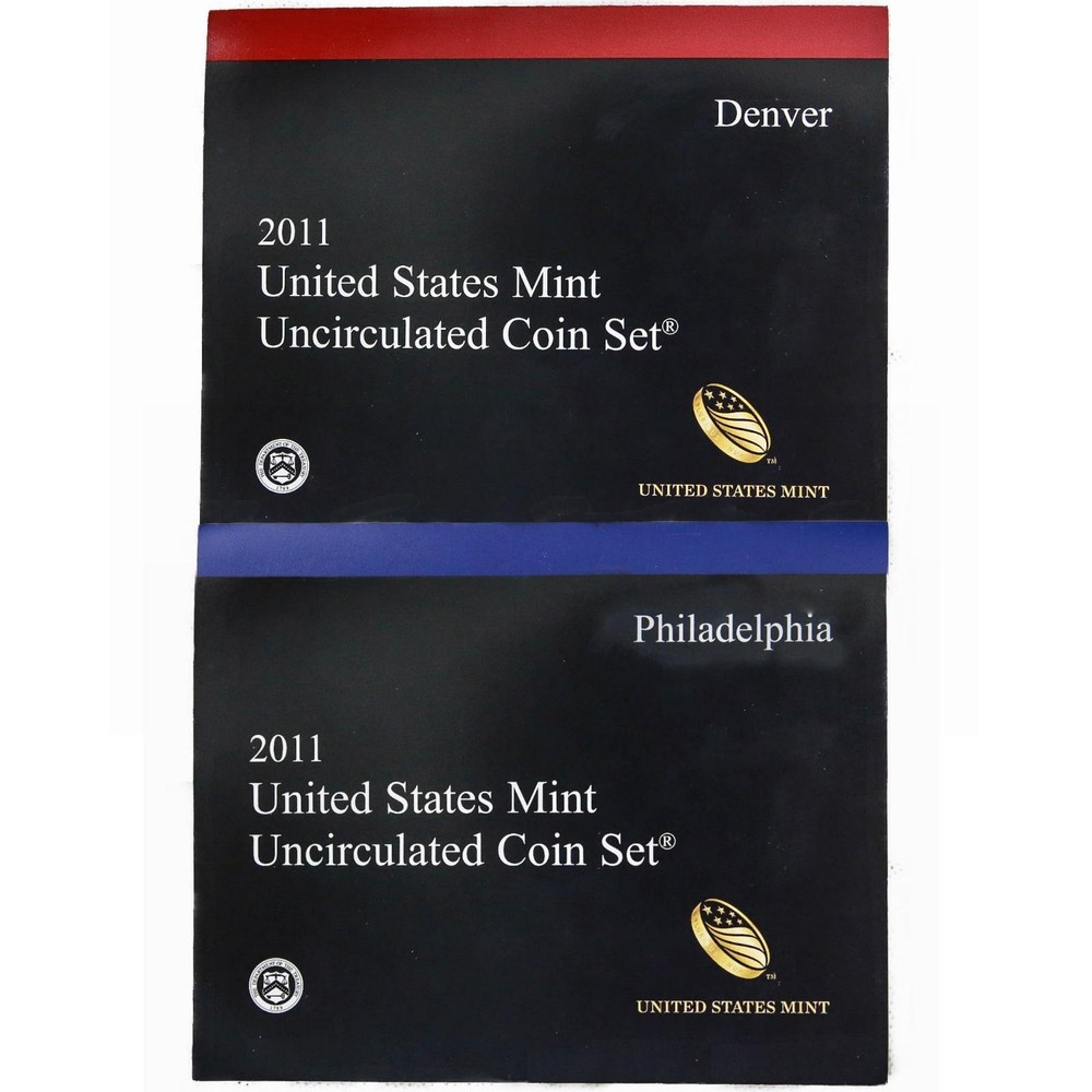 2011 Mint Set Original Sealed Box 28 BU Coins