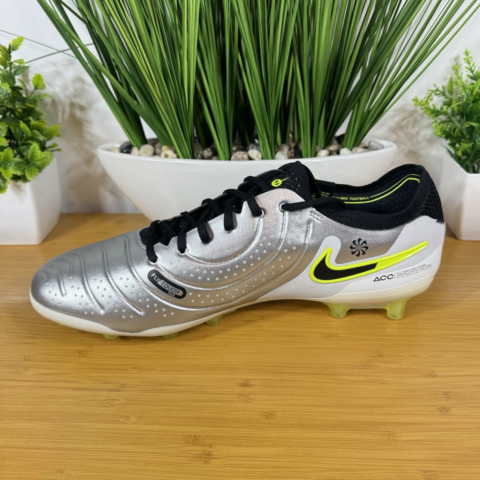 Nike Tiempo Legend 10 Elite AG Pro NBY Mens Soccer Cleats HF4378-002 Size 9. 5