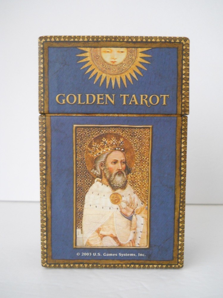 2003 Golden Tarot Deck Boxed Set