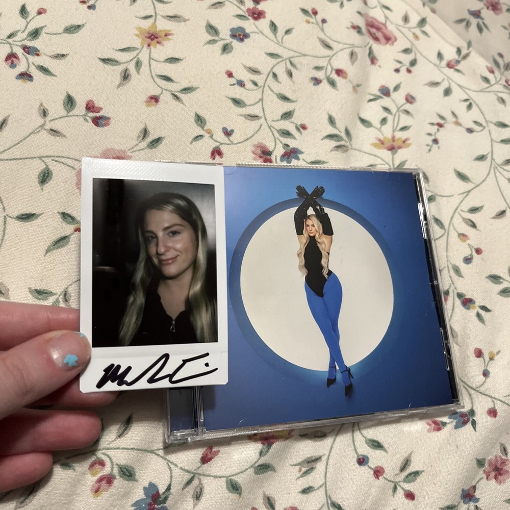 Meghan Trainor Timeless CD Signed Autographed Polaroid Limited Edition