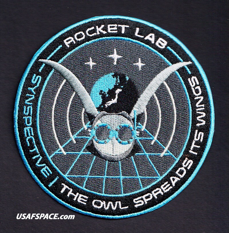 ROCKET LAB 30- The Owl Spreads Its Wings -SYNSPECTIVE-Mission SPACE Launch PATCH