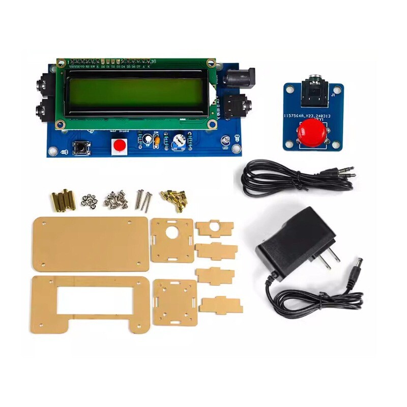 CW Trainer Morse Code Decoder Keyer Interpreter DIY Electronic Component Kit SET