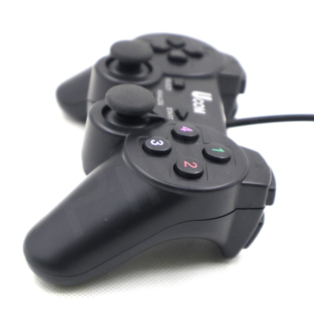USB Vibration Shock Gamepad Game Controller Joystick Joypad for PC Raspberry Pi