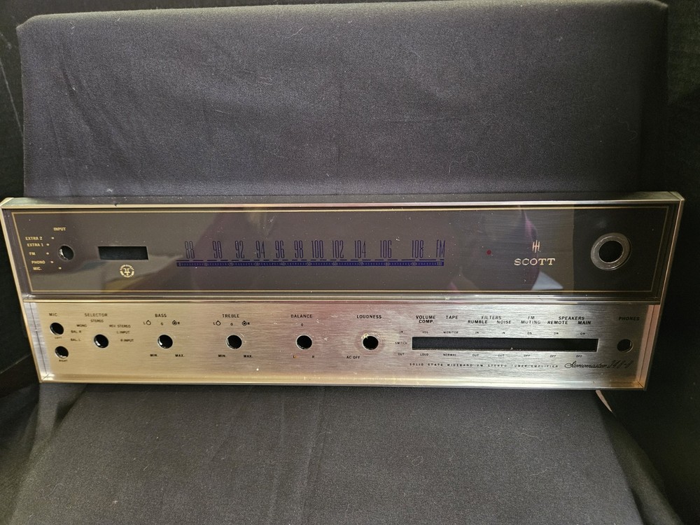 Scott  Stereomaster Faceplate 348-B