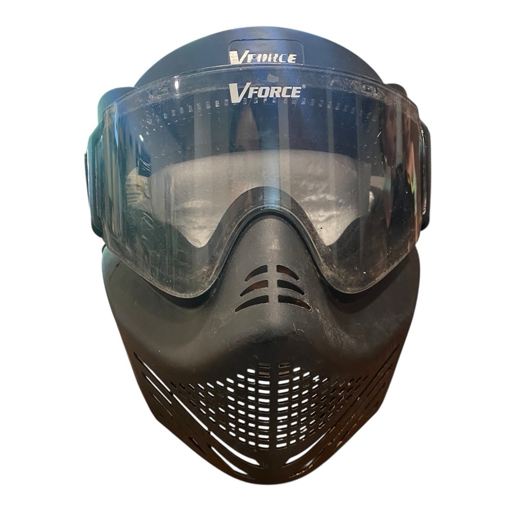 VFORCE Profiler Paintball Mask Black Adjustable USED