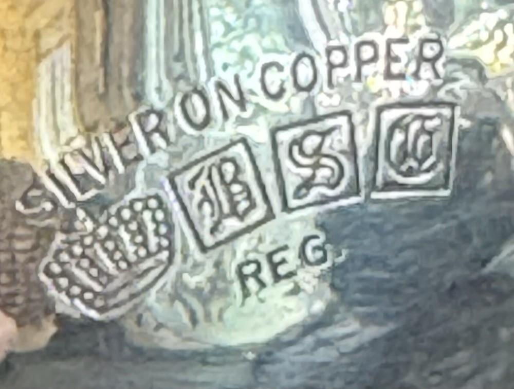 Birmingham Silver Plated Sugar & Creamer Set