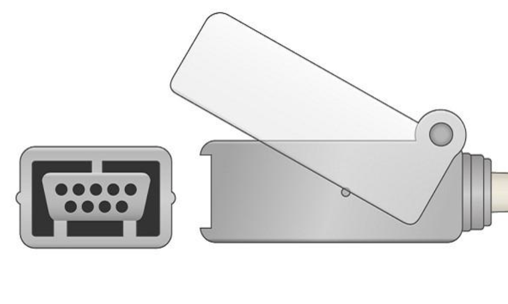 MASIMO 1814 LNC-10 Compatible Adapter Cable SpO2 - Same Day Shipping