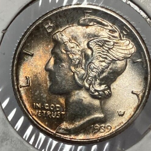 1939 D Mercury Silver 10¢ 1319