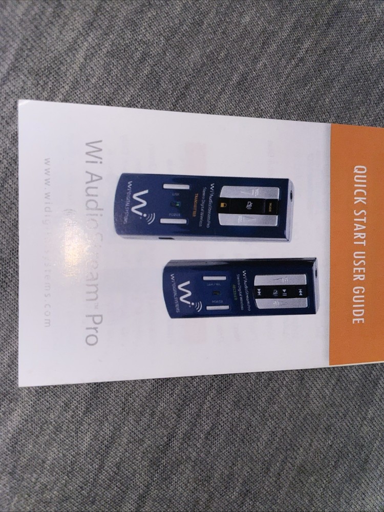 Wi Digital Systems AudioStream Pro 2.4G Wireless Lavalier System