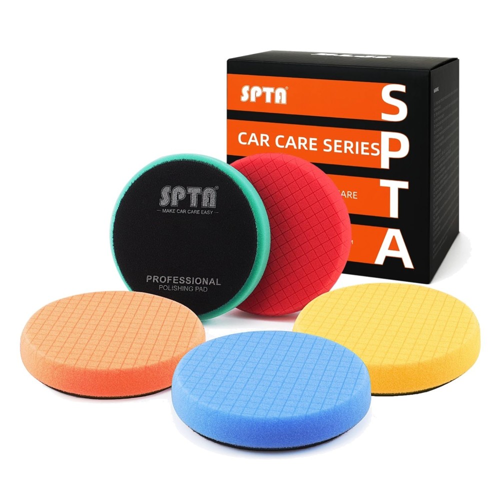 Buffing Polishing Pads 5Pcs 6.5 Inch - Car Buffer Kit